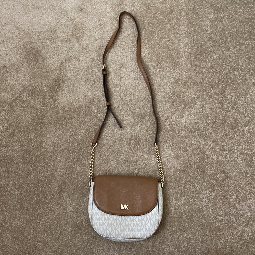 Michael Kors Monogram Crossbody Purse